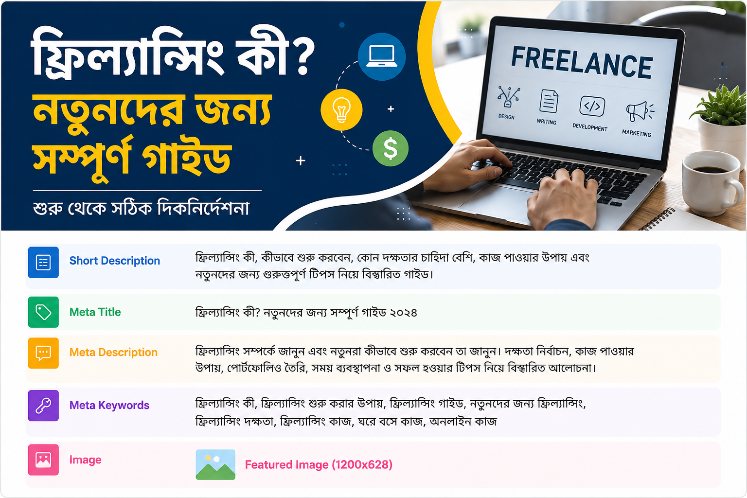 ফ্রিল্যান্সিং কী? নতুনদের জন্য সম্পূর্ণ গাইড